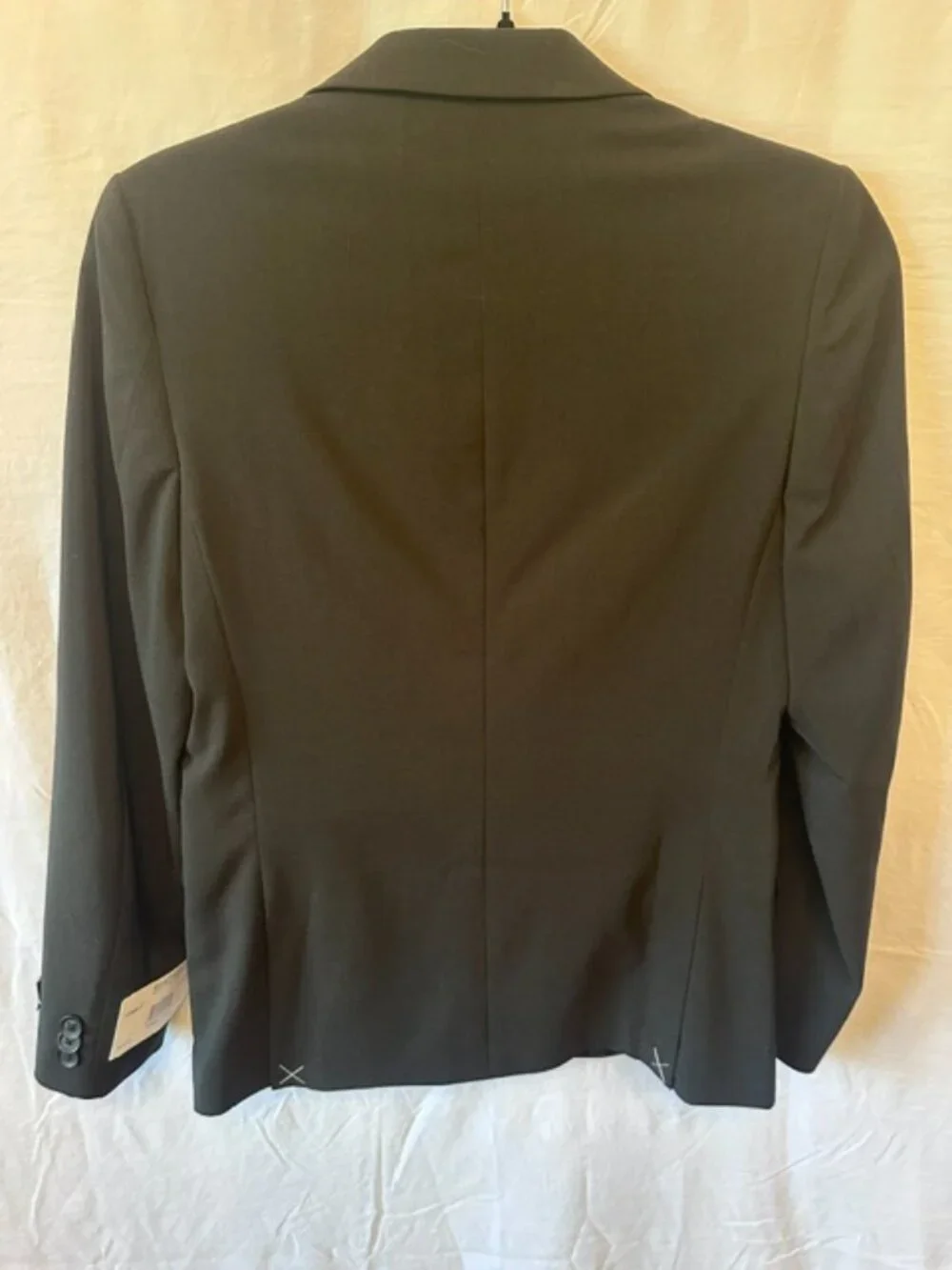 NWT Kenneth Cole Reaction Techni-Cole Black Blazer Jacket